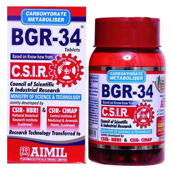 BGR-34 Blood Glucose Regulator