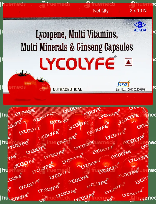 LYCOLYFE CAP 1*10