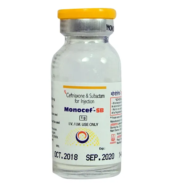 MONOCEF 1GM INJ 1GM