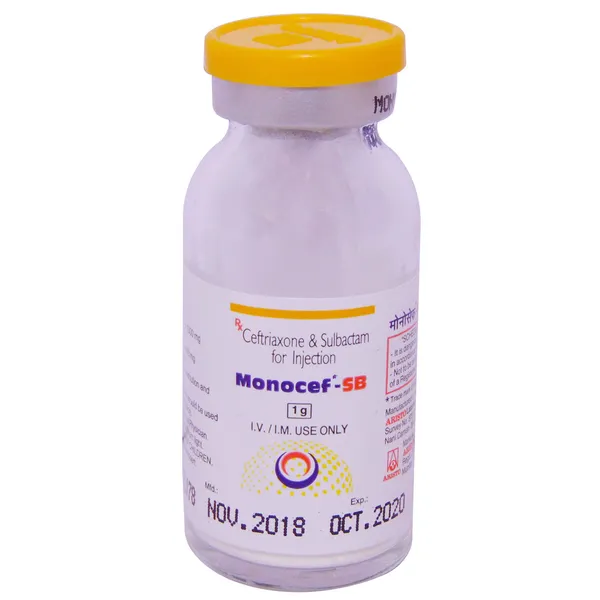 MONOCEF INJ 1GM 1GM
