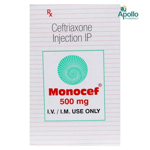 MONOCEF INJ 500MG VIAL