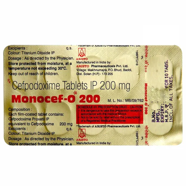 MONOCEF*O-200 TAB 1*10