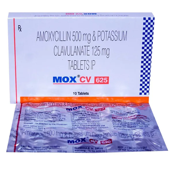 MOX CV 1GM TAB 1*10