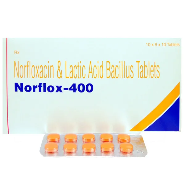 NORFLOX-400 TAB 1*10