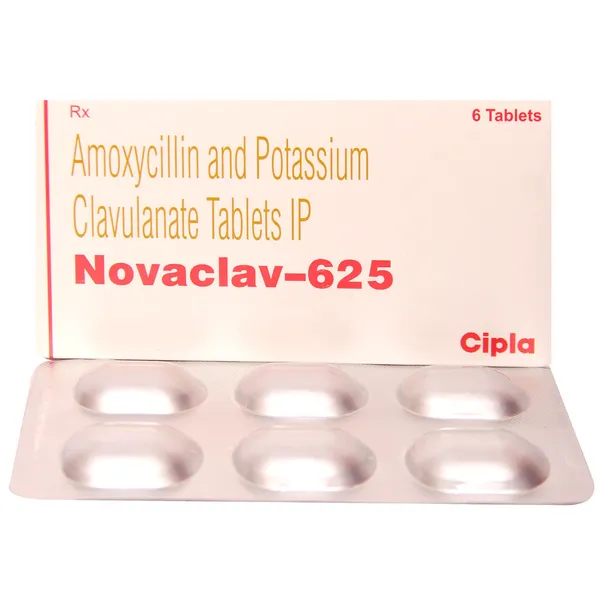 NOVACLAV 625MG TAB 1*10