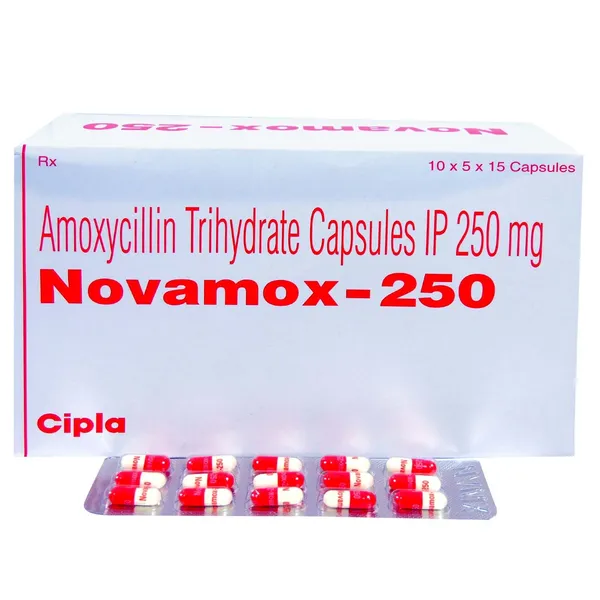 NOVAMOX-250 CAP CAP