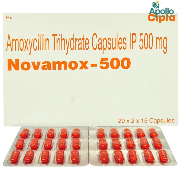 NOVAMOX-500 CAP CAP