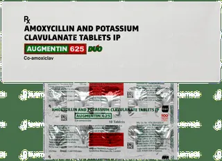 AUGMENTIN DUO 625 TAB TAB