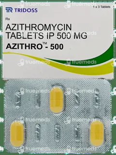 AZITHRO 500 TAB 1*3