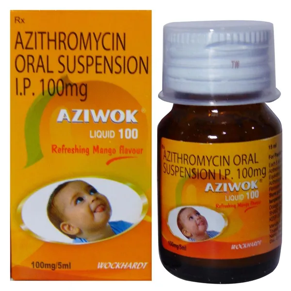 AZIWOK-100 15ML SYP SYP