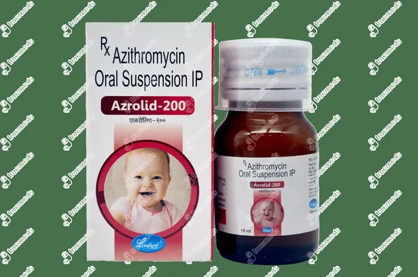 AZROLID 200MG SYP 15ML