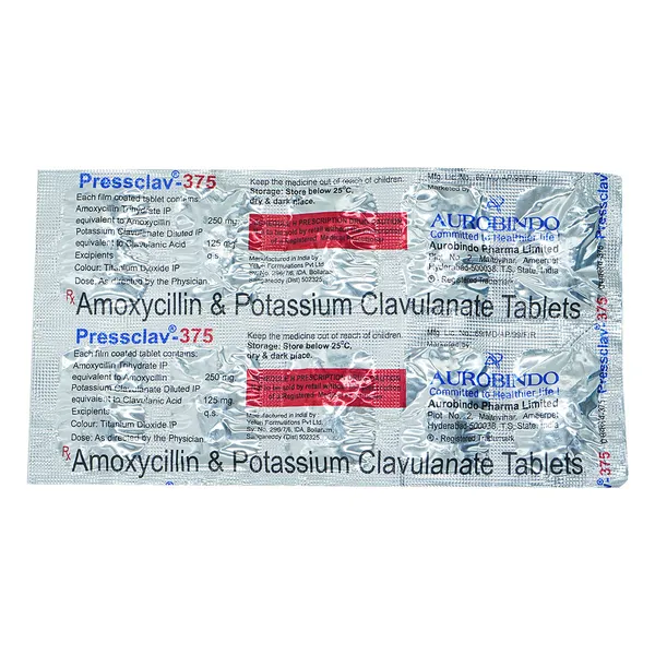 SENSICLAV 375 TAB 6TAB