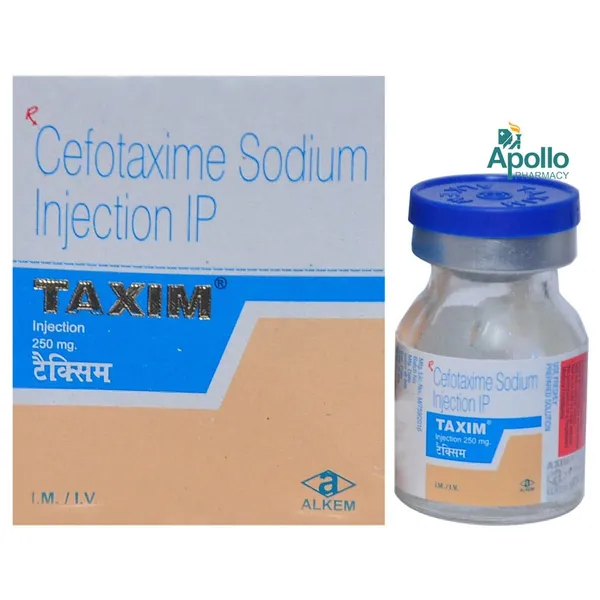 TAXIM 250MG INJ VIL