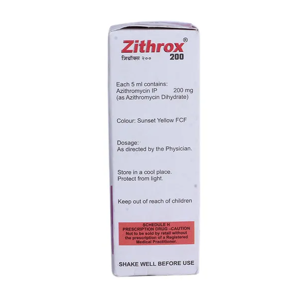 ZITHROX 200ML SYP 15 ML