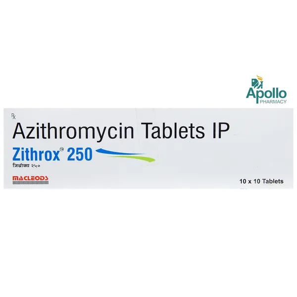 ZITHROX LX 250 TAB TABLET